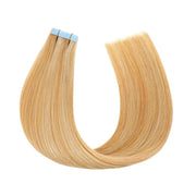SUYYA Invisible Tape ins (#P27/613) Strawberry Blonde / Bleach Blonde Balayage  Hair Extensions