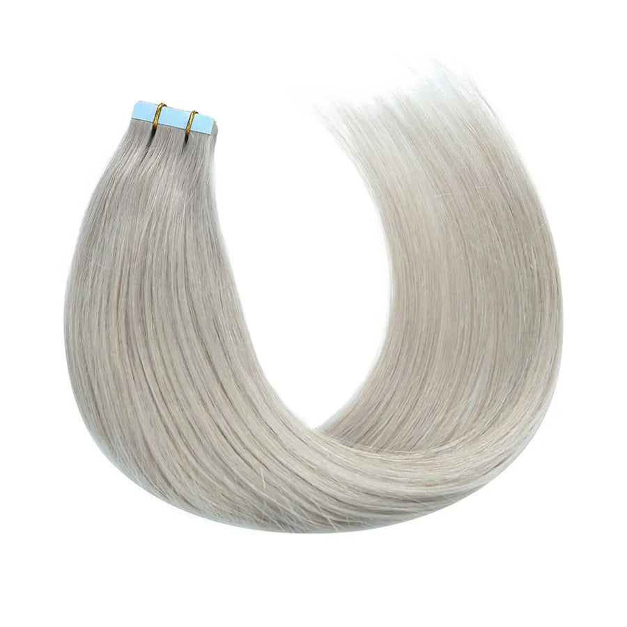 Suyya Hair  Remy Human Silver Tape-In Hair Extensions 20Pcs