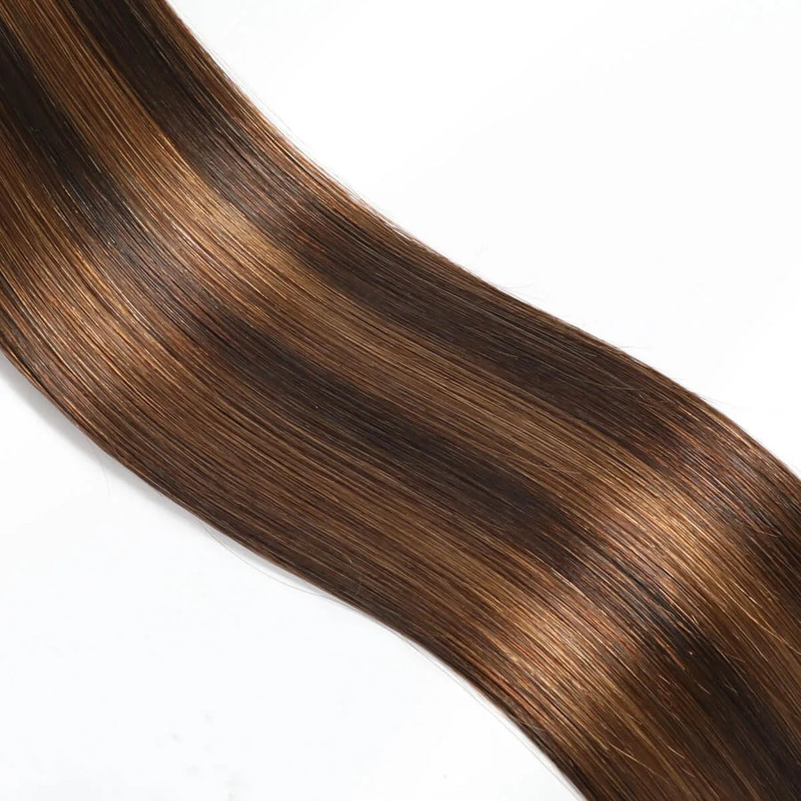 SUYYA Remy Tape-In Hair Extensions Darkest Brown Balayage (#P2/6/T2) 20Pcs
