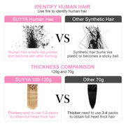 Strawberry Blonde / Bleach Blonde Balayage (#P27/613) Clip In Hair Extensions