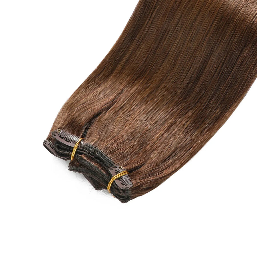 Suyya Hair Chocolate Brown (#4) Clip In Hair Extensions
