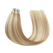 Suyya Hair Ash Blonde / Bleach Blonde Balayage (#P18/613) Tape-In Hair Extensions | 20Pcs