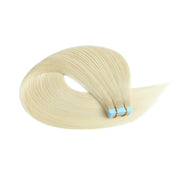 SUYYA Platinum Blonde (#60) Tape-In Hair Extensions | 20Pcs