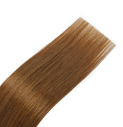 SUYYA Light Brown (#8) Tape-In Hair Extensions | 20Pcs