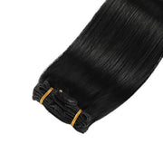 Suyya Hair  Jet Black (#1) Clip In Hair Extensions