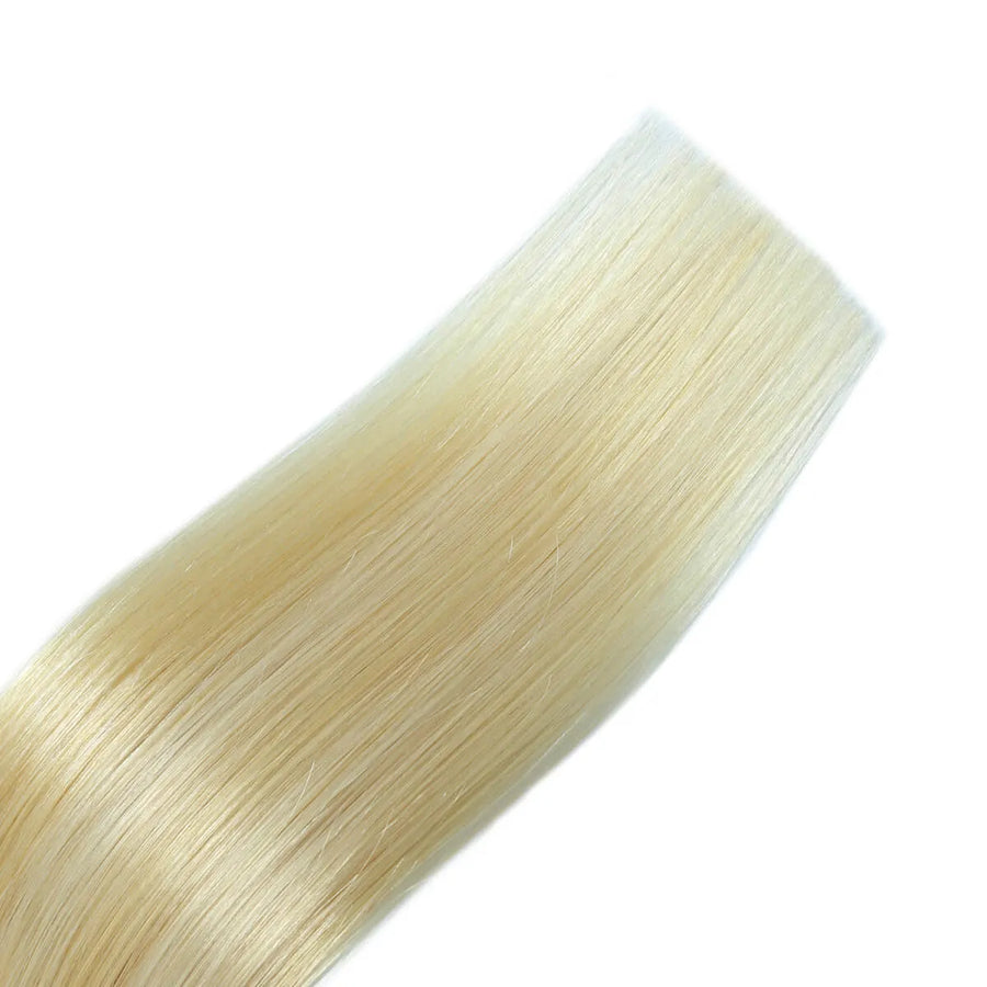 SUYYA Ash Blonde / Medium Blonde / Platinum Blonde Balayage (#P22/60/T18) Tape-In Hair Extensions | 20Pcs