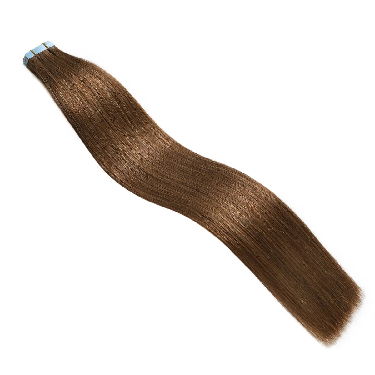Chestnut Brown (#6) Tape-In Hair Extensions | 20Pcs