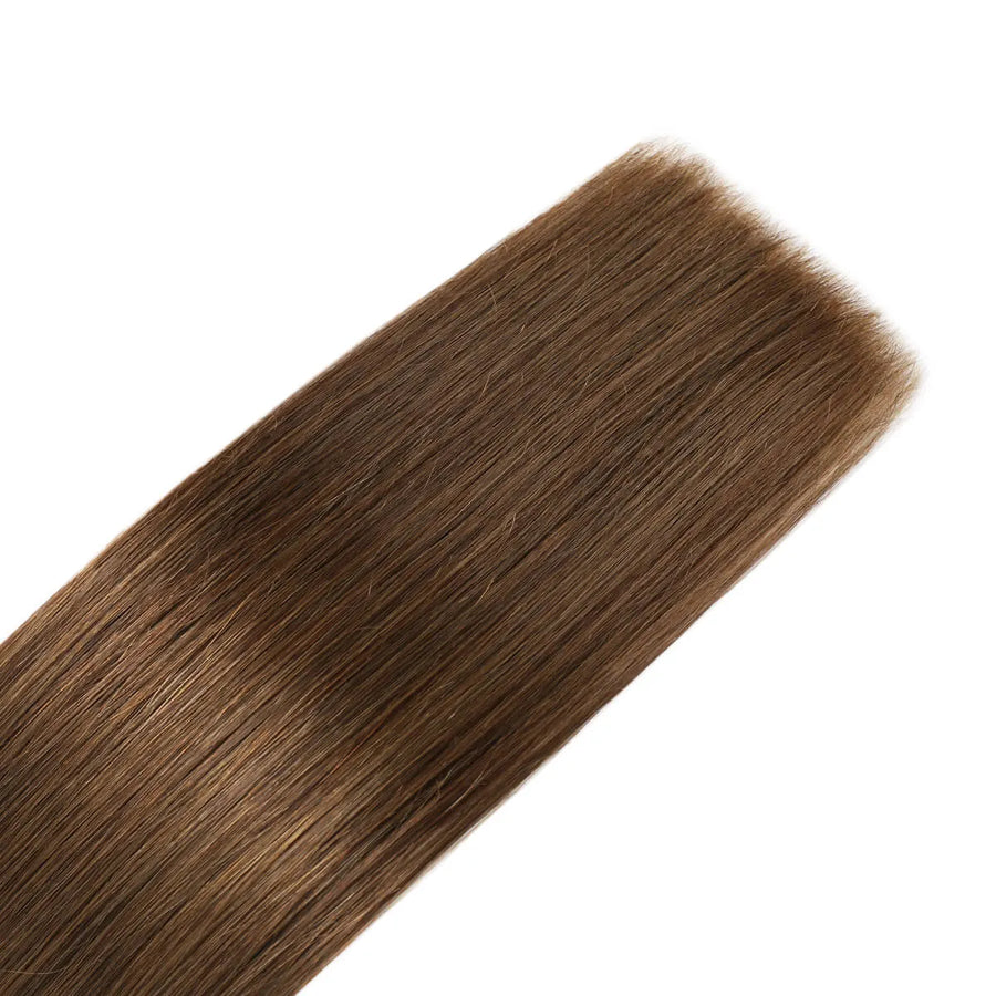 SUYYA Chestnut Brown (#6) Tape-In Hair Extensions | 20Pcs
